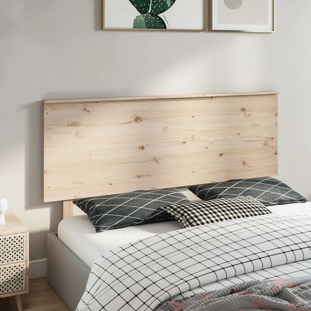 Cabeceira de cama 164x6x82,5 cm pinho maciço