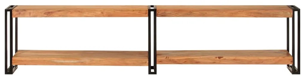 Móvel de TV 180x30x40 cm madeira de acácia maciça
