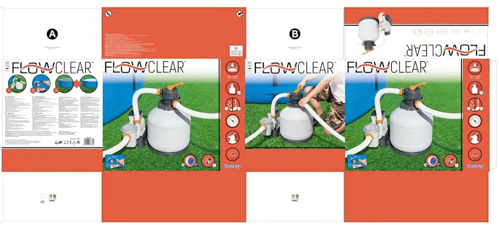 Flowclear Bomba de filtragem por areia 5678 L/h