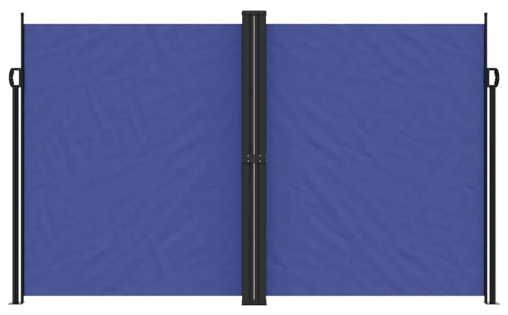 Toldo lateral retrátil 200x600 cm azul