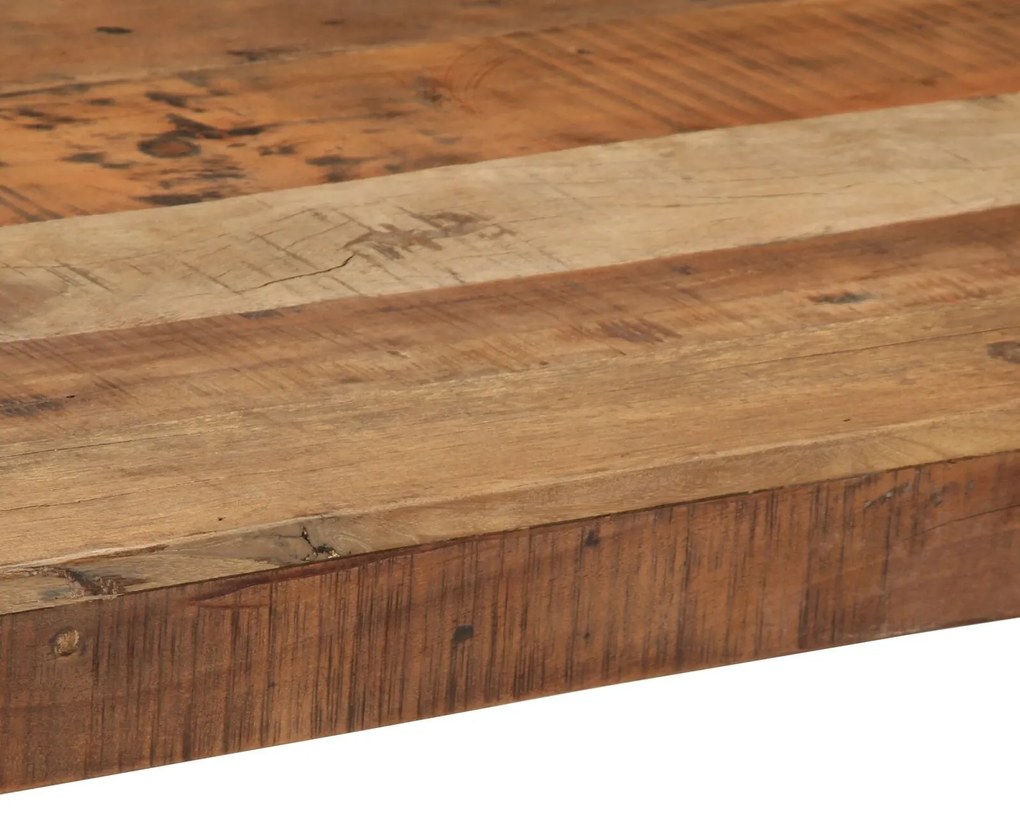 Mesa de Café 110x55x40 cm Madeira recuperada