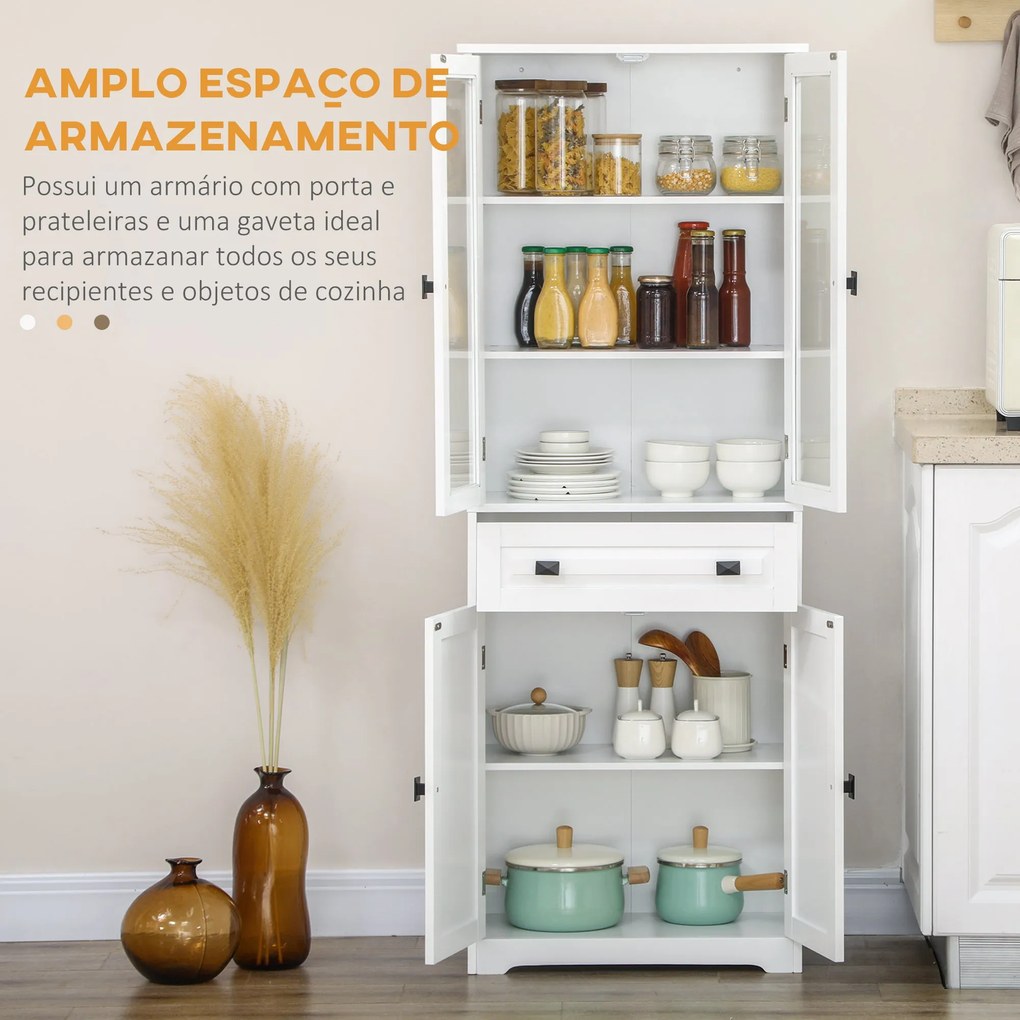 Armário Moderno – Modelo Toulon – 60x30x160 – Armazenamento Vertical –