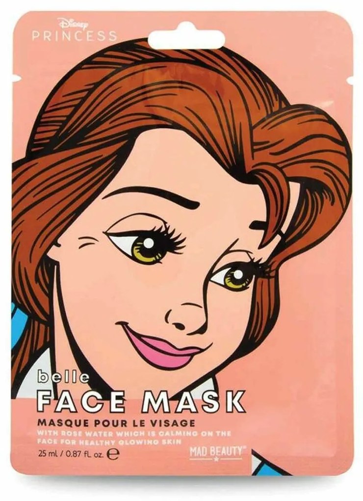 Máscara Facial Mad Beauty Disney Princess Belle (25 ml)
