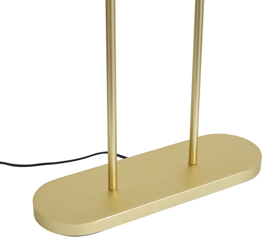 Candeeiro de pé moderno latão - Thijmen
