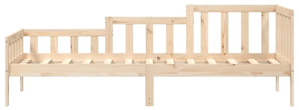 Sofá-cama sem colchão 90x190 cm madeira de pinho maciça