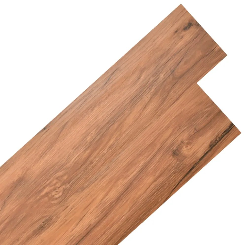 Tábuas de soalho PVC auto-adesivo 5,02 m² 2 mm olmo natural