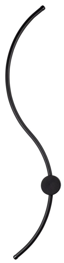 Candeeiro de Parede Uyan – Preto – 90x17x10 cm