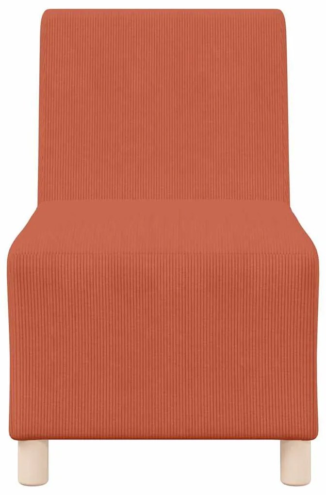 Sofá Chiar 3 pcs Laranja 55 x 74 x 82 cm