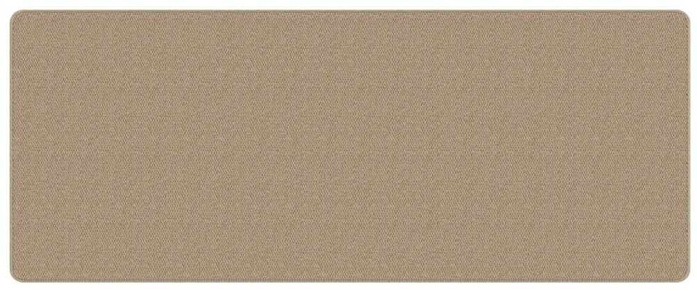 Tapete/passadeira 80x200 cm aspeto sisal cor areia