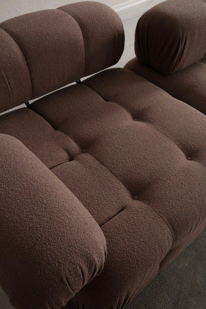 Sofá de 3 Lugares Doblo – Cappuccino – 300x100x80 cm