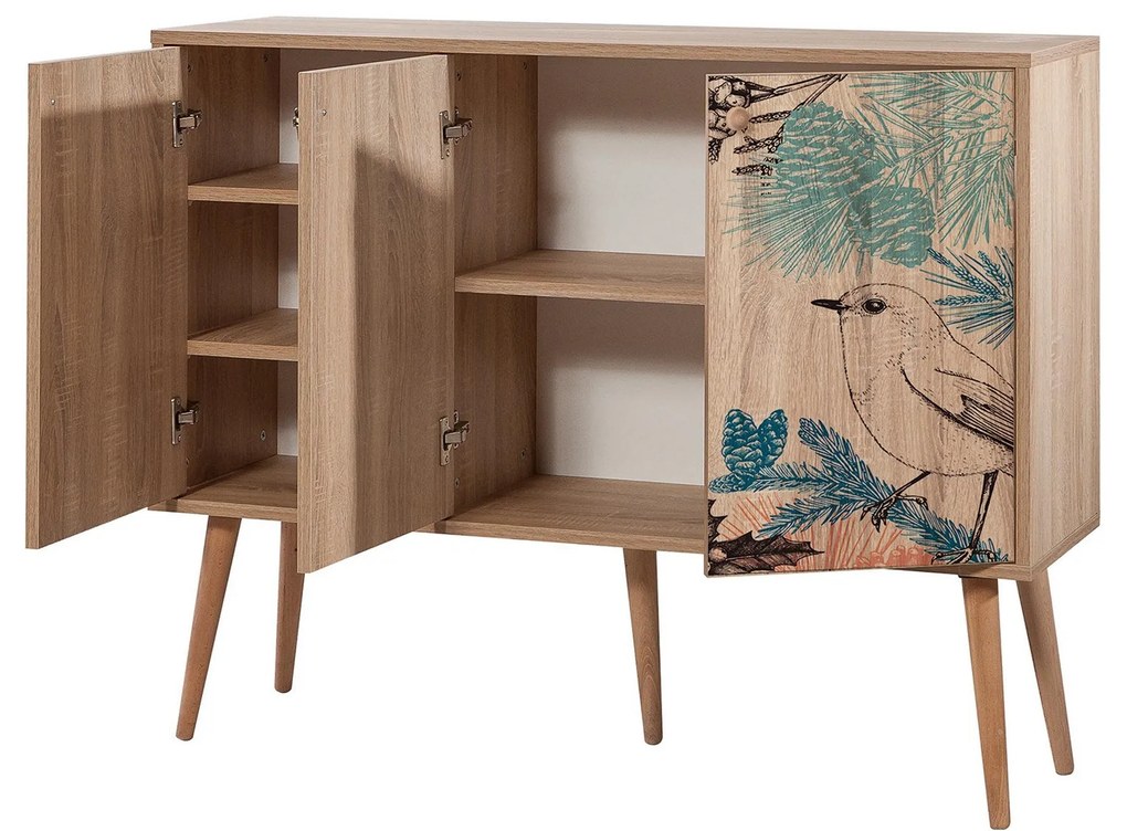 Console Mega – Carvalho Sonoma – 120x90x36 cm