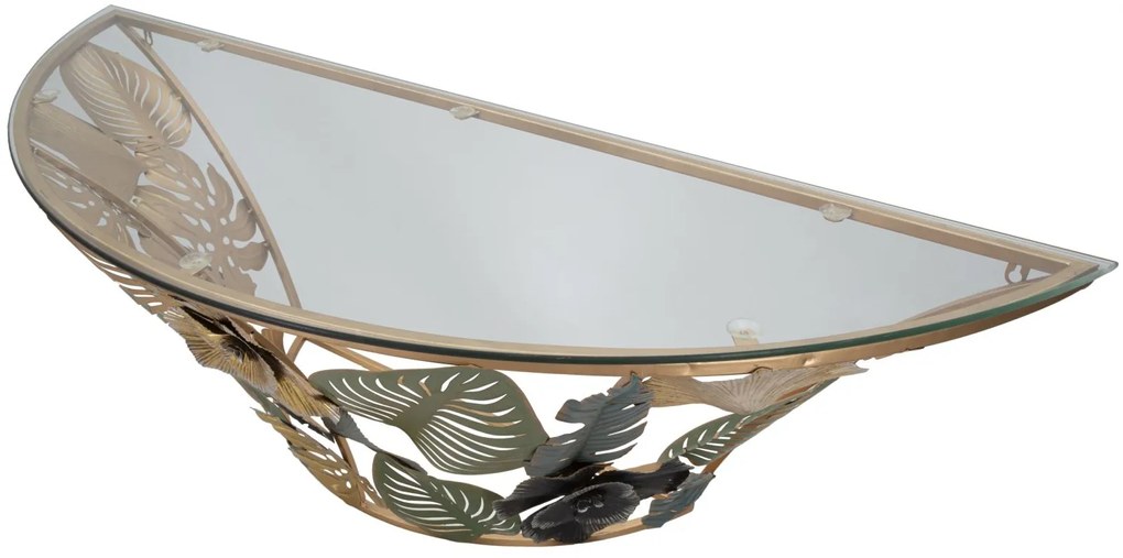 MESA DE CONSOLA DE PAREDE AMAZ 120X40,5X37,2 CM MULTICOLORIDO