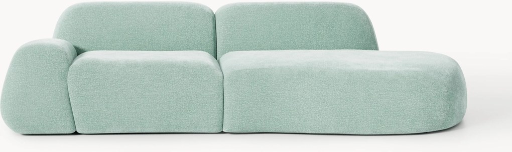 Chaise longue modular Wolke (3 lugares)