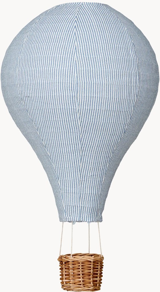 Candeeiro de teto infantil em algodão Stripes