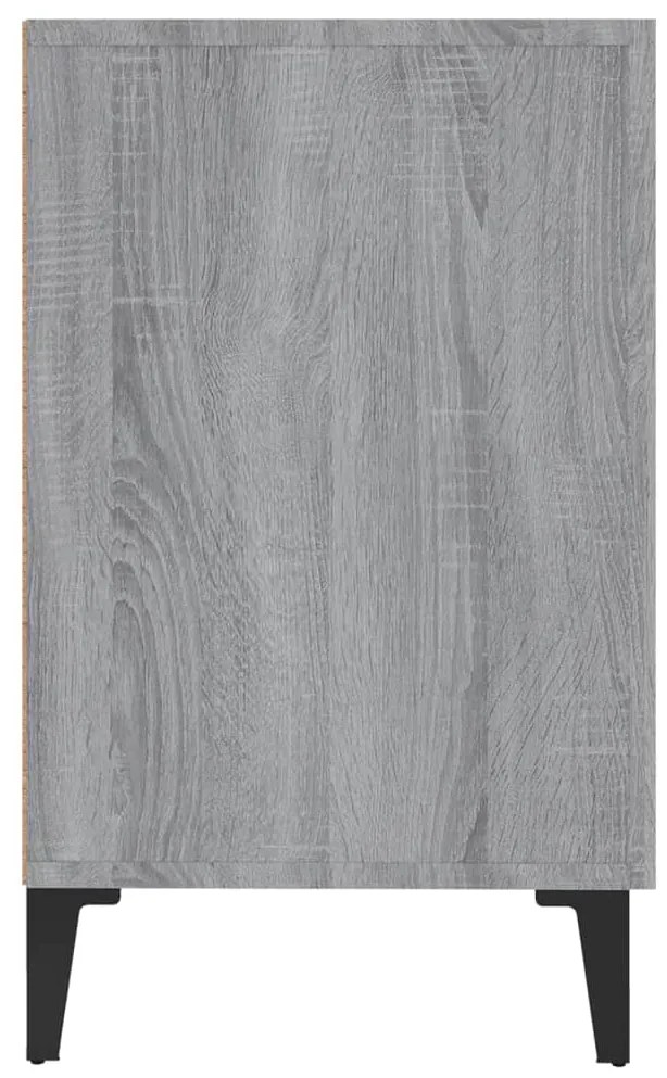 Aparador 100x36x60 cm derivados de madeira cinzento sonoma