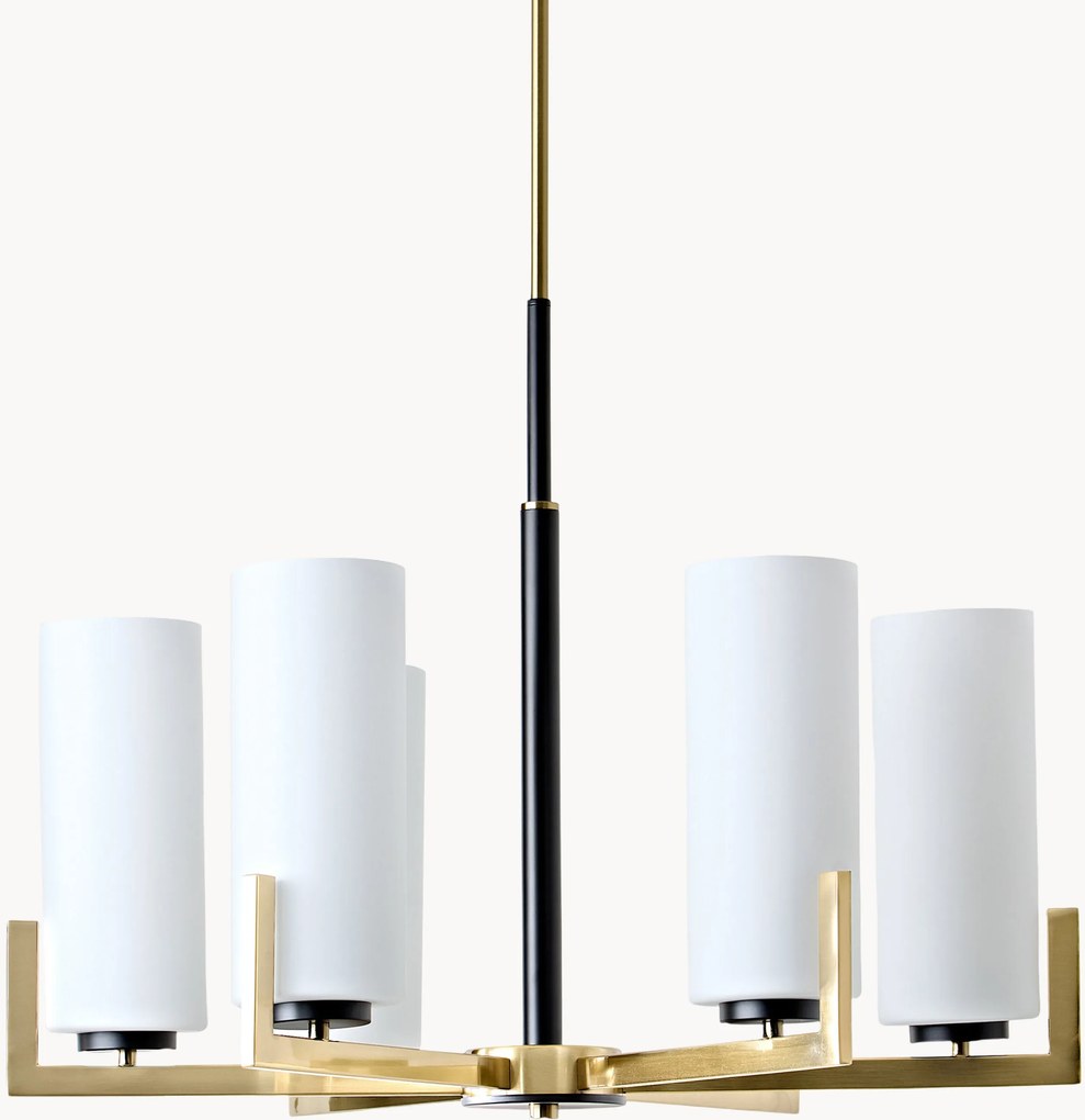 Lustre de vidro grande Fortano
