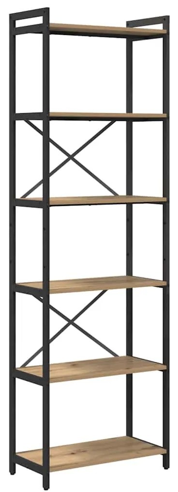 Estante carvalho artisiano 60 x 30 x 188 cm