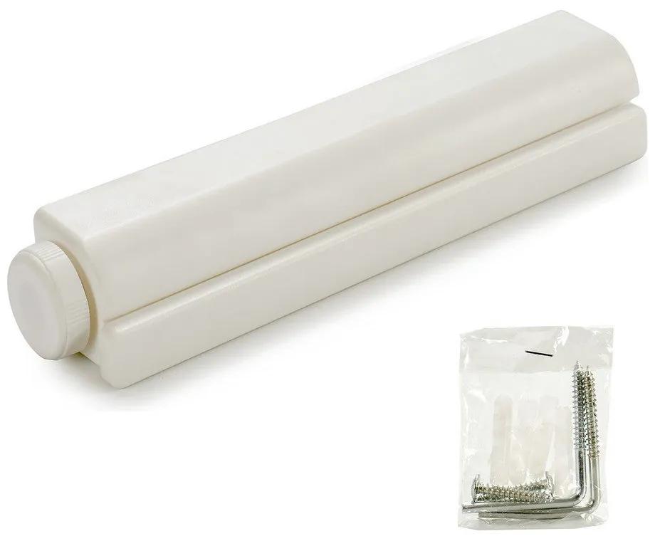 Estendal Extensível Branco Nylon Polipropileno (6 x 6 x 35,5 cm)