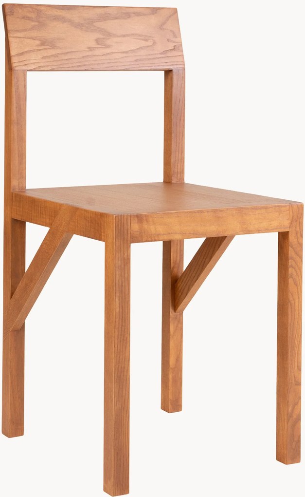 Cadeira de jantar em madeira de freixo Bracket