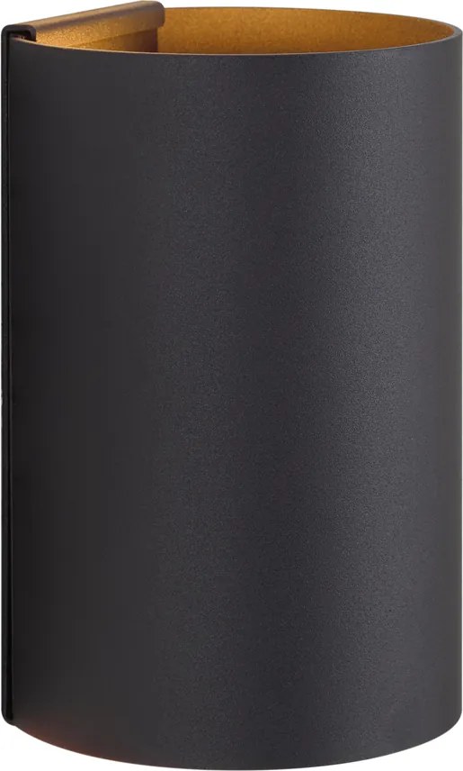 Candeeiro de Parede Moderno Preto Incl. LED Regulável em 3 Níveis e Recarregável - Sabbir