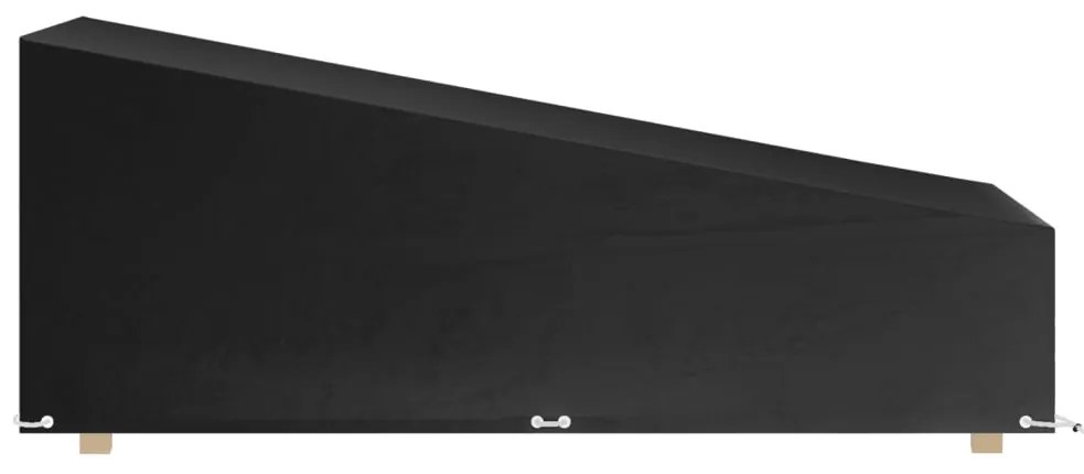 Capa para espreguiçadeira 12 ilhós 205x75x40/70 cm polietileno