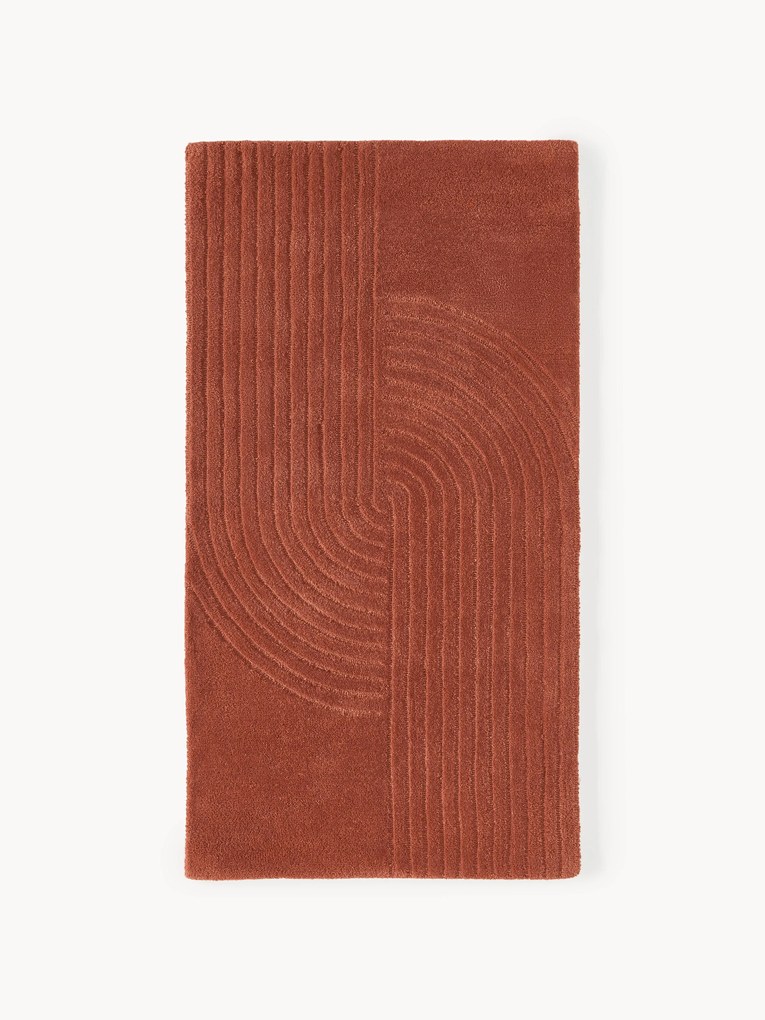 Tapete em lã tecido à mão Mason