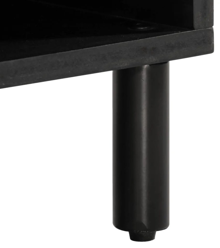 Móvel de TV 100x33x46 cm madeira de mangueira maciça