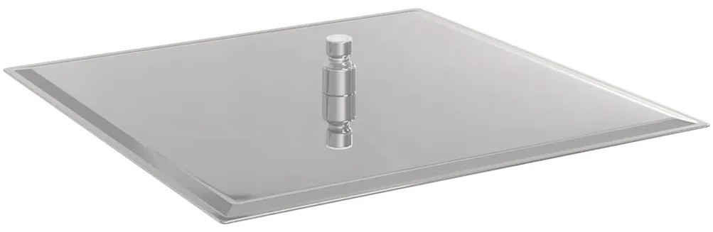 Cabeça de chuveiro quadrada em aço inoxidável 304 40x40 cm
