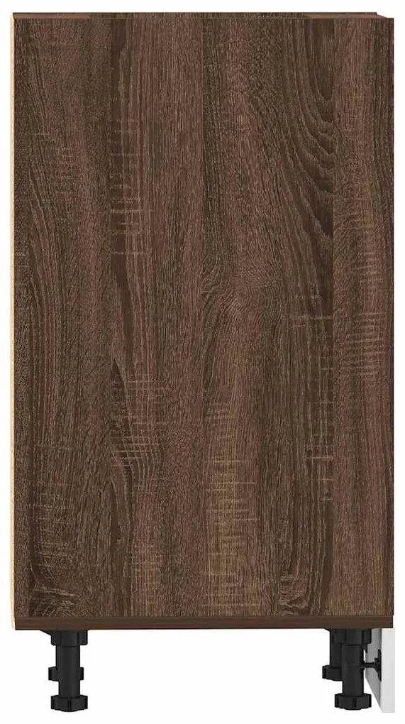 Armário inferior “Riga” 40x44,5x81,5cm carvalho castanho