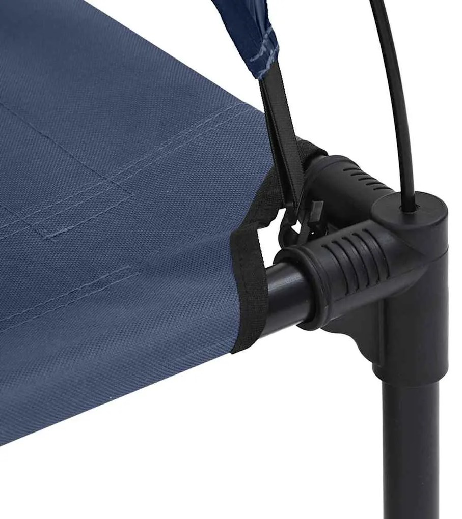 Cama Elevada para Cães da Azul-marinho Aço, Tecido