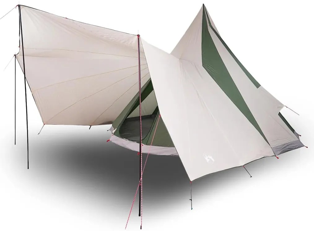 Tenda Tipi Verde para 12 Pessoas Impermeável