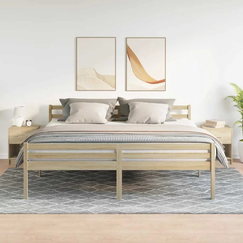 Mesas de cabeceira 2 pcs com gaveta 40x34x50 cm carvalho sonoma