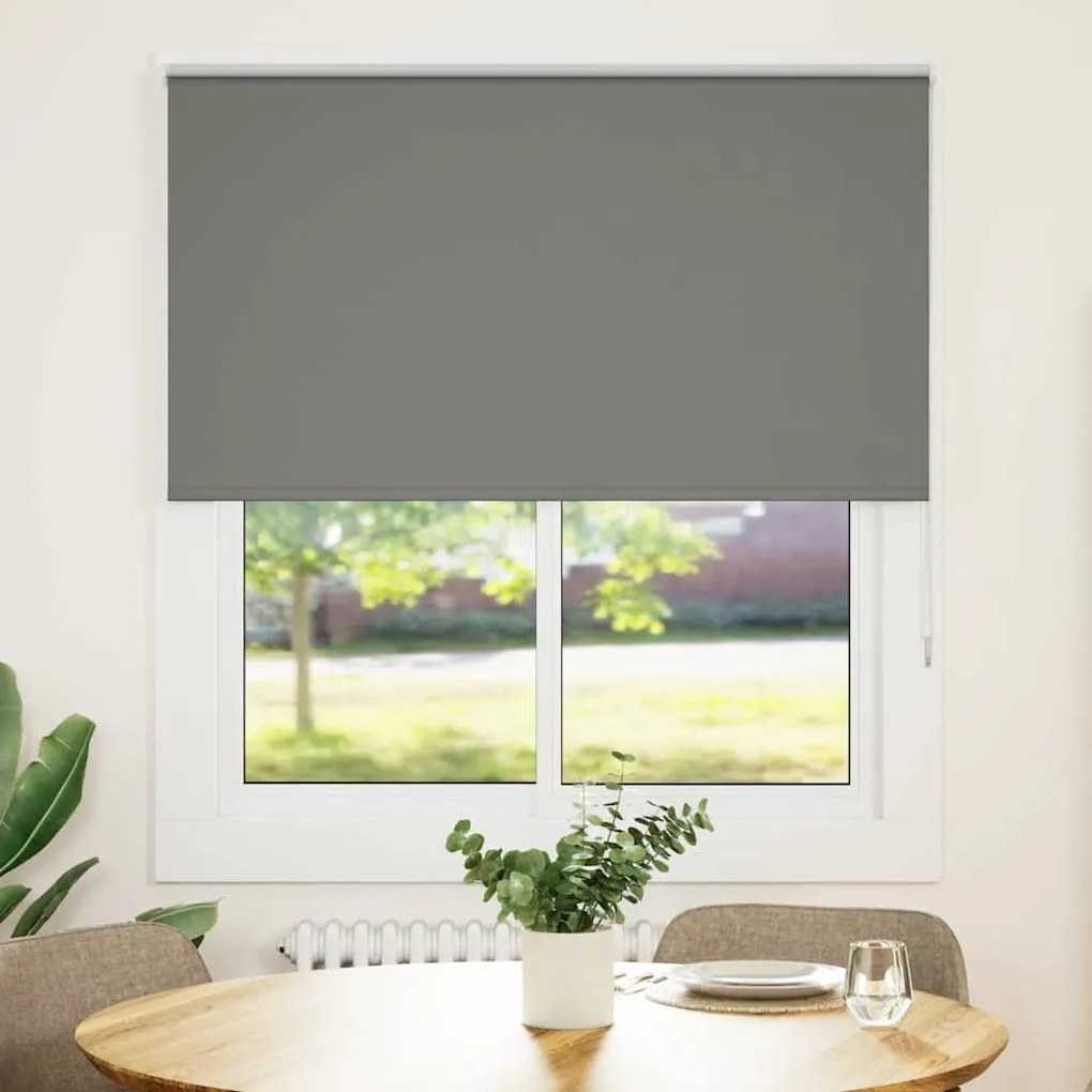 Persiana de enrolar 140x150 cm largura tecido 136,6cm poliéster