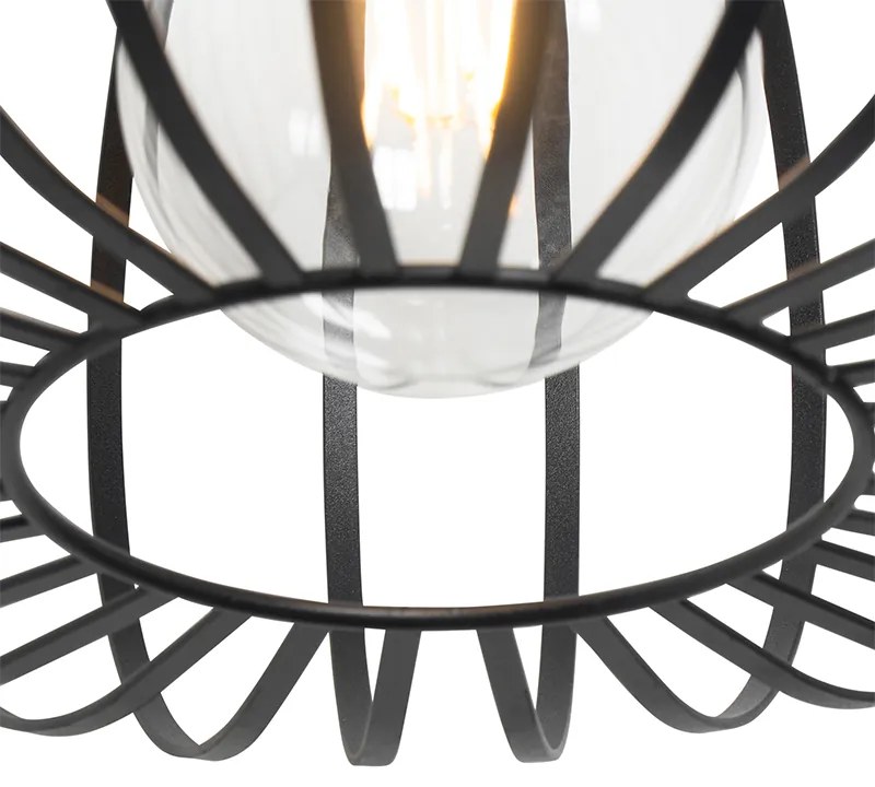 Candeeiro de suspensão design preto - Johanna Design