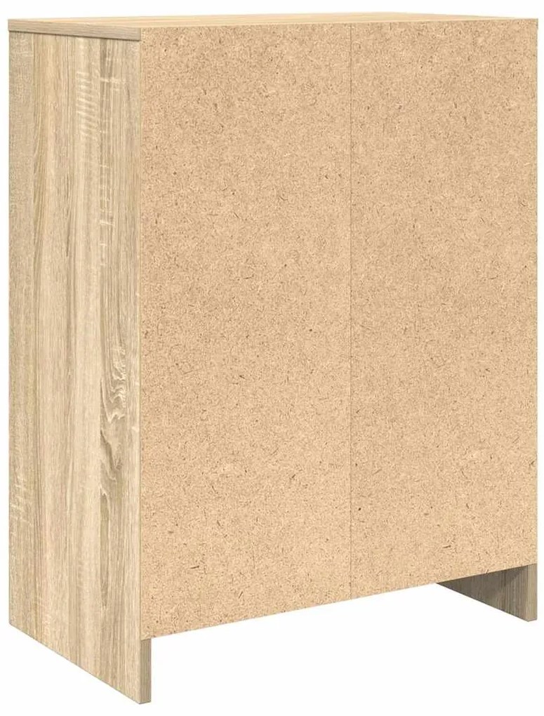 Sapateira 57x34x76 cm derivados de madeira carvalho sonoma