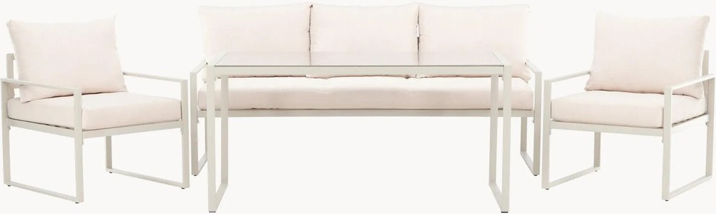 Conjunto lounge de jardim Catania, conjunto de 4