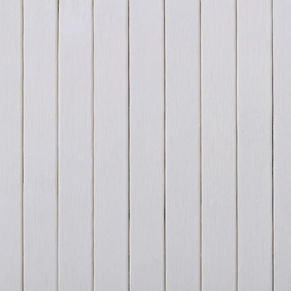 Biombo/divisória de sala 250x165 cm bambu branco