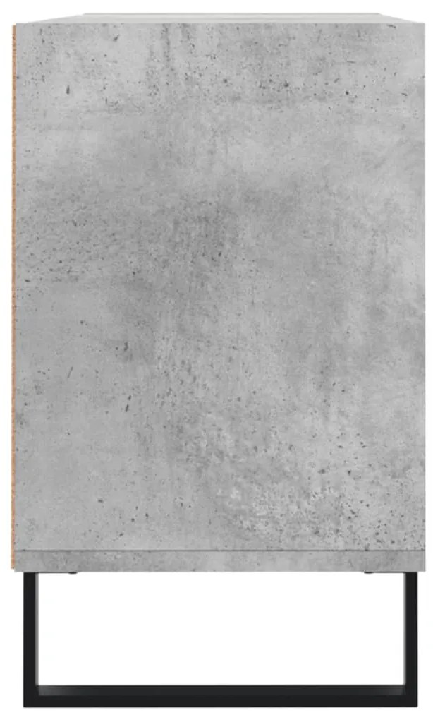 Móvel de TV 103,5x30x50 cm derivados madeira cinzento cimento