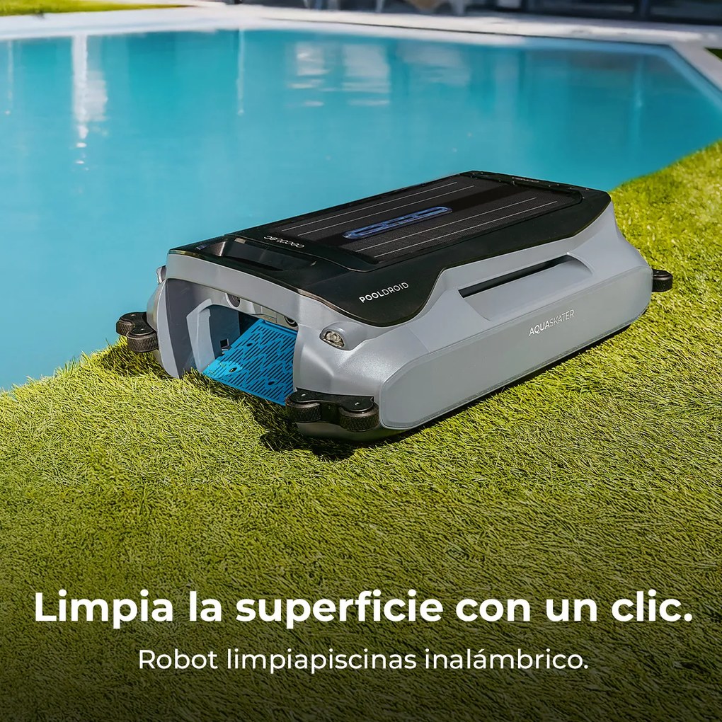 Robô limpa-piscinas Conga Pooldroid AquaSkater