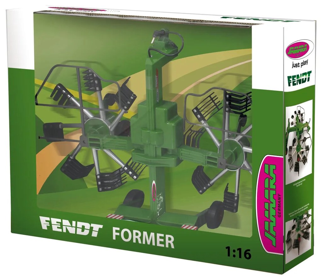 Reboque Fendt Former para Trator telecomandado 1:16 Verde