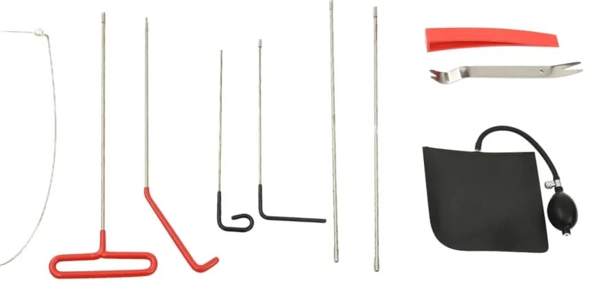 11 pcs kit de ferramentas abertura portas de carros universal