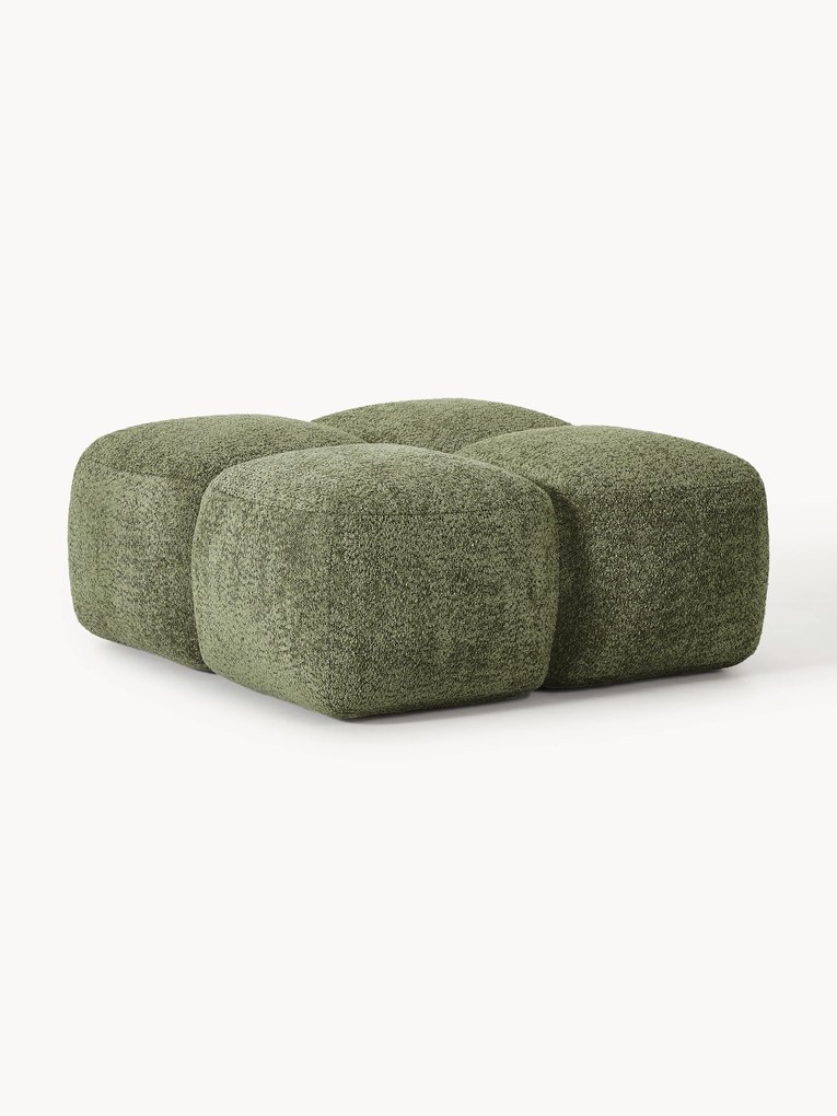 Teddy-Bouclé Sofa Ottoman Tayla