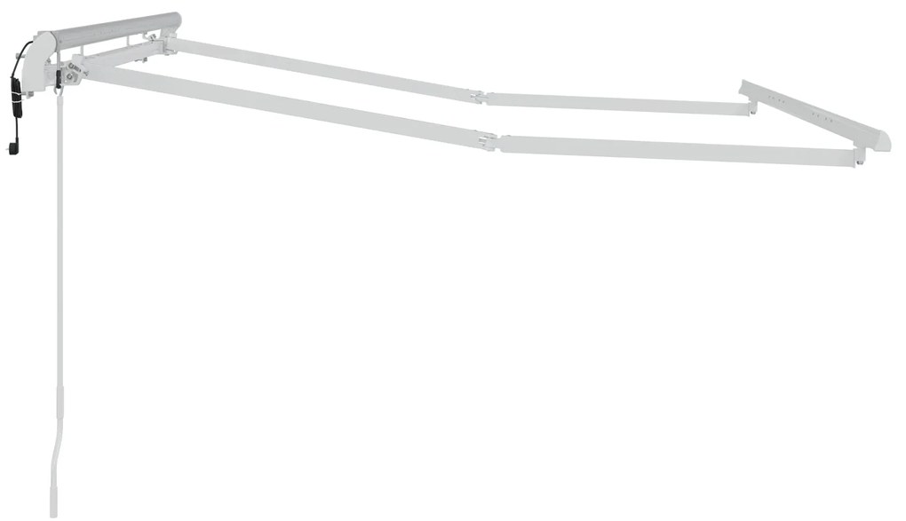 Estrutura de Toldo Elétrico Retrátil 2.5x2 cm Metal