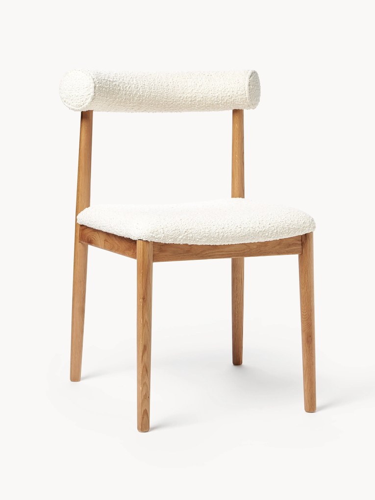Bouclé Upholstered Chair Diego