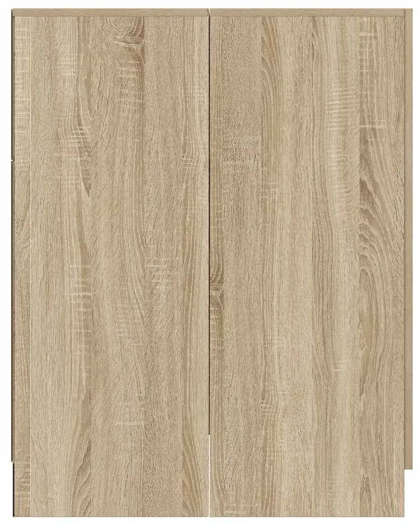 Armário p/ máquina lavar roupa 70,5x71,5x91,5cm carvalho sonoma