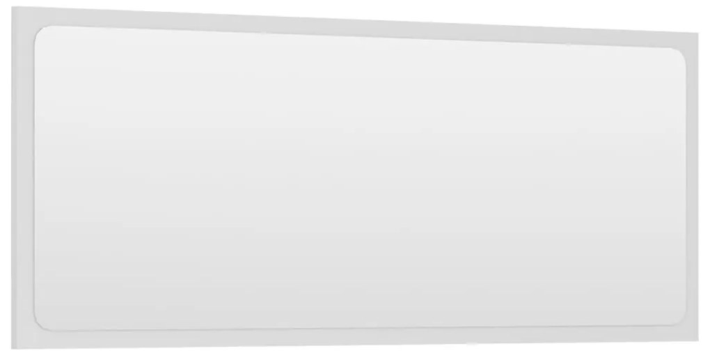 Conjunto de móveis de casa de banho derivados de madeira branco