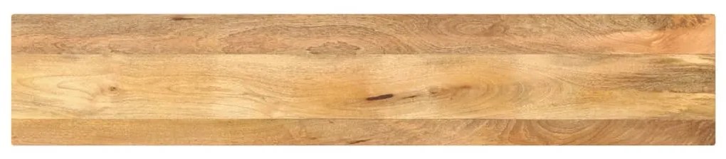 vidaXL Tampo de mesa retangular 180x30x2,5 cm mangueira maciça
