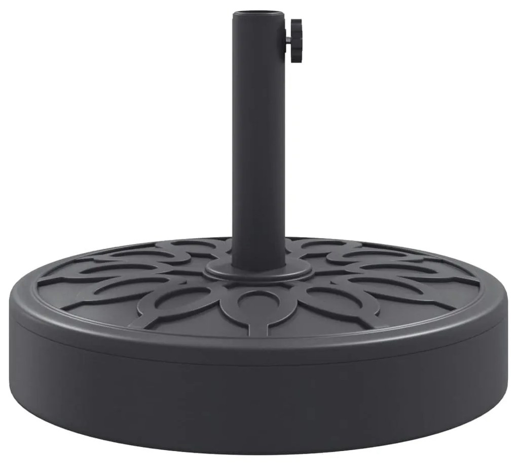Base de guarda-sol para postes de Ø38/48 mm 25 kg redondo