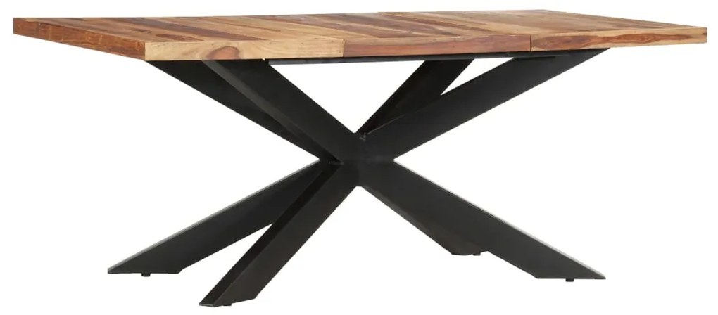 Mesa de jantar 180x90x76 cm madeira de sheesham maciça