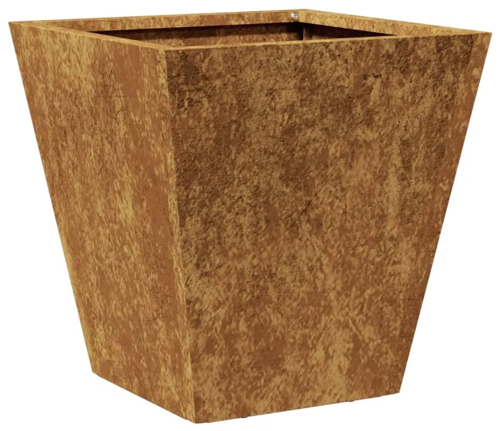 Garden Planters 2 pcs 30x30x30 cm aço resistente às intempéries